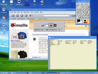 Снимок рабочего стола KDE 4.0