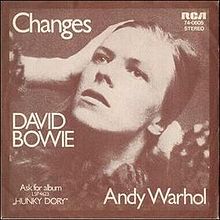 Обложка сингла «Changes» (Дэвида Боуи, 1972)