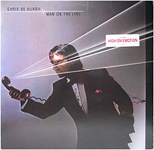 Обложка альбома «Man on the Line» (Крис де Бург, 1984)