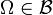 \Omega\in \mathcal B