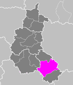 Шомон на карте