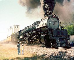 Паровоз Challenger 3985 дороги Union Pacific