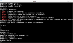 Cosmos Test Shell