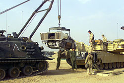 M88 pulling M1 engine.jpg