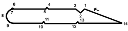 Marrakech Street Circuit map.png