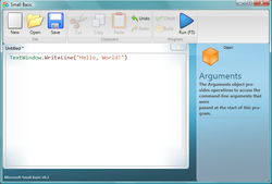 MicrosoftSmallBasic IDE.png