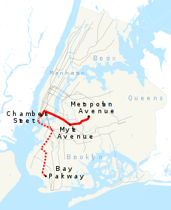 M map