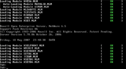 Novell Netware console.png