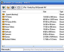 Waste network file sharing software program networking.jpg