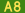 Australian Alphanumeric State Route A8.svg