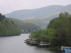 Водохранилище Ружин в Чьерной Горе