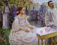 Автопортрет с сестрой, 1898, Государственный Русский музей, Санкт-Петербург