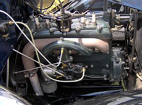 1931 Ford Model A roadster engine.JPG