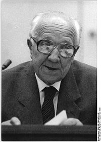 Хорст Зиндерман. 1989