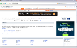 Скриншот сайта SourceForge.Net