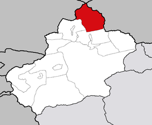Алтай на карте
