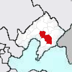 Аньшань на карте