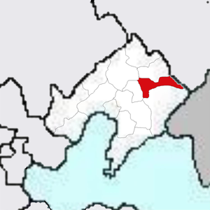 Бэньси на карте
