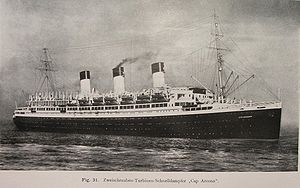 Кап Аркона, 1 января 1927.