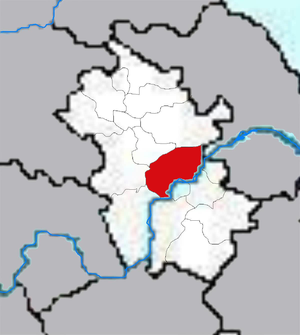 Чаоху на карте