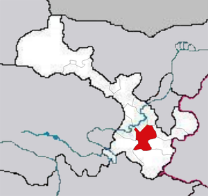 Динси на карте
