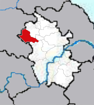 Фуян на карте