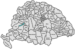 Комитат Хайду/Hajdú в составе Венгерского королевства