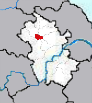 Хуайнань на карте