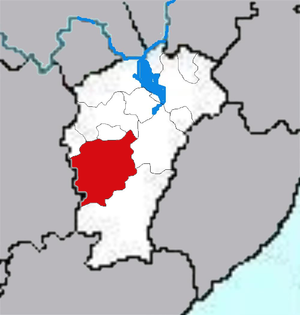 Цзиань на карте