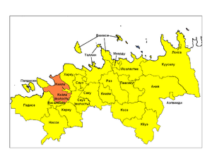 Волость Кейла на карте
