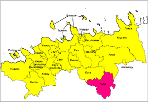 Волость Кыуэ на карте