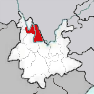 Лицзян на карте