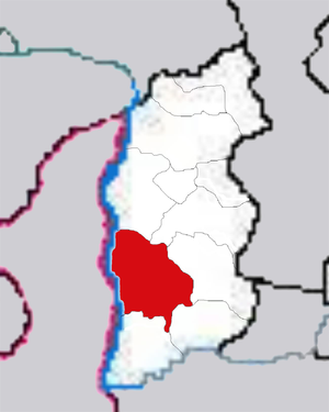 Линьфэнь на карте