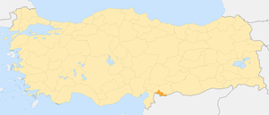 Килис на карте