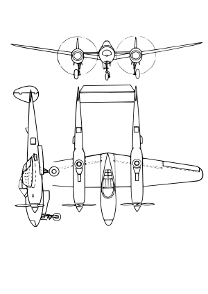 Схема XP-38
