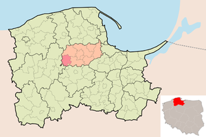 Гмина Суленчино на карте