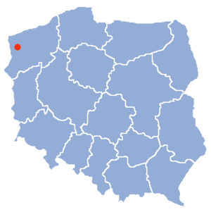 Гмина Степница, карта