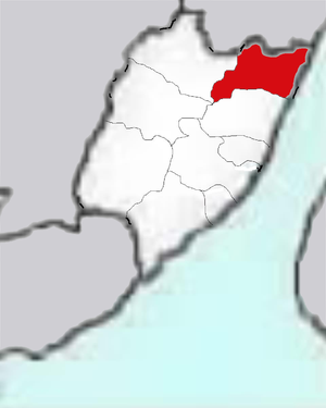 Ниндэ на карте