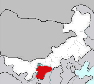 Ордос на карте