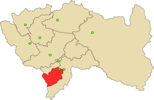 Чупака на карте