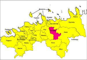 Волость Раазику на карте