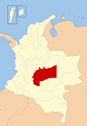 Мета, карта