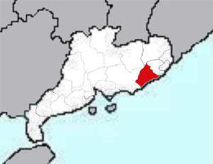 на карте