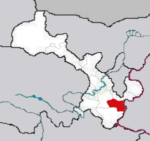 Тяньшуй на карте