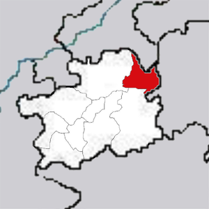 Тунжэнь на карте