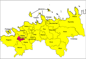 Волость Вазалемма на карте