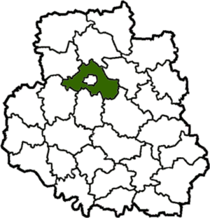 Винницкий район на карте