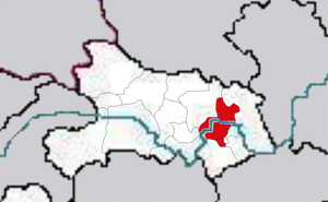 Ухань, карта