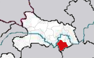 Сяньнин на карте