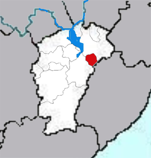Интань на карте